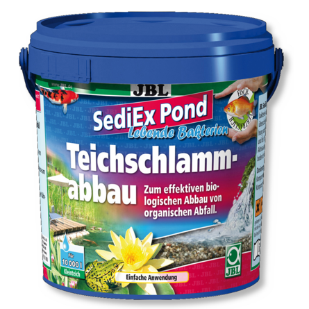 JBL SediEx Pond Бактерии и активный кислород для расщепления ила, 1 кг на 10000 л – интернет-магазин Ле’Муррр
