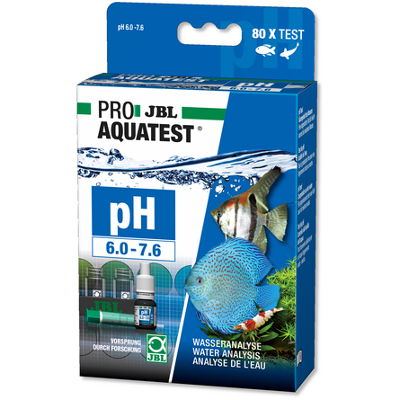 JBL ProAquaTest pH 6-7.6 Экспресс-тест для контроля значения pH в пресноводных аквариумах в диапазоне 6,0-7,6 единиц – интернет-магазин Ле’Муррр